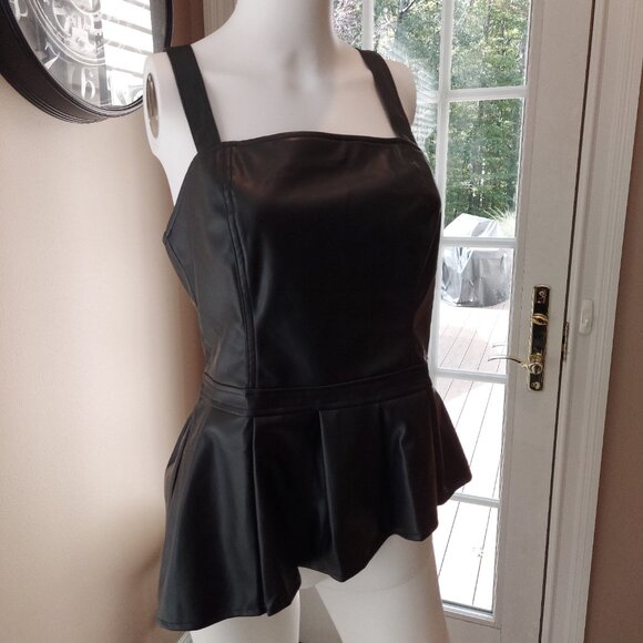 NWIB Venus faux leather top - Picture 1 of 12